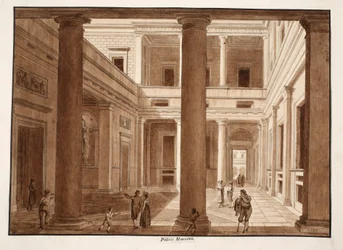 Het Palazzo Massimo, 1833